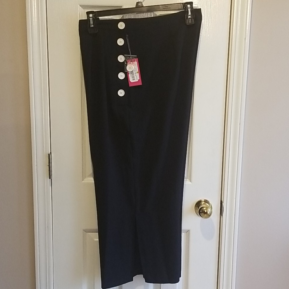 VINCE CAMUTO WIDELEG CROPPED PANTS